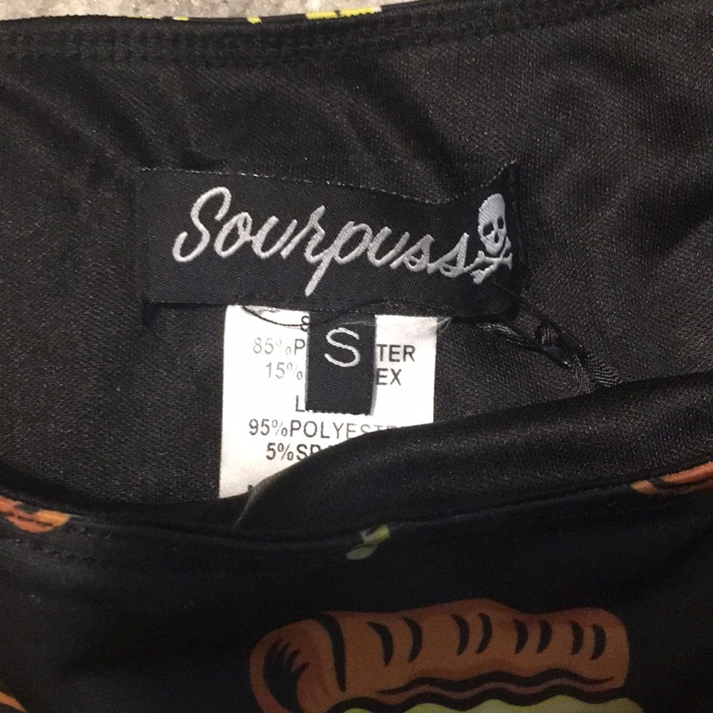 Sourpuss Pizza Party Bikini Set π - Picture 3 of 3